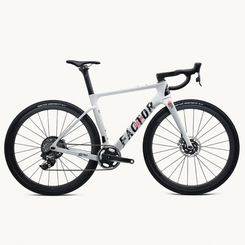 FACTOR OSTRO GRAVEL Sram Force + Power Meter White