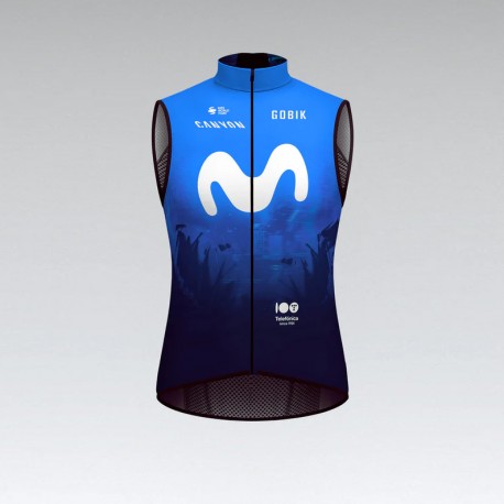 CHALECO GOBIK PLUS 2.0 MOVISTAR TEAM 24