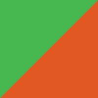 Verde/Naranja