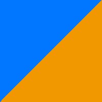 Azul/Naranja
